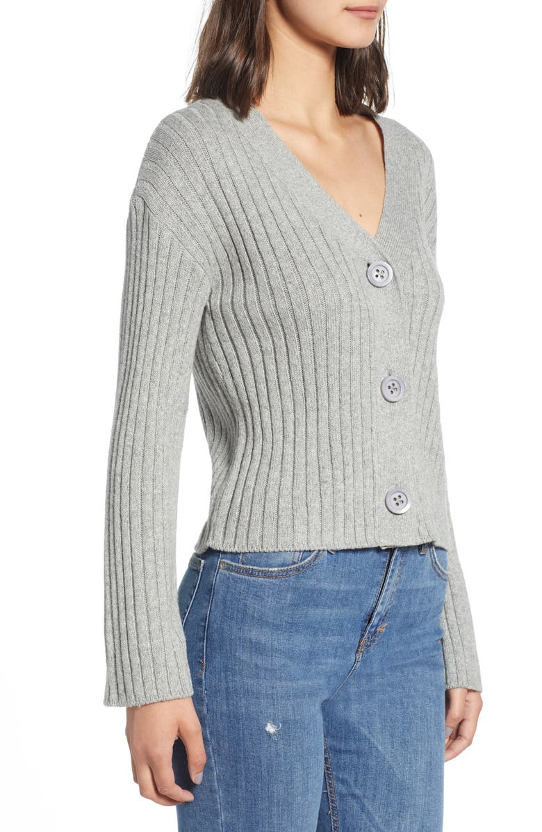 Leith Rib Knit Cardigan, Alternate, color,