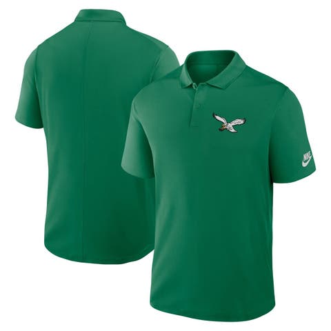 Men's Nike Kelly Green Philadelphia Eagles Rewind Victory Performance Polo