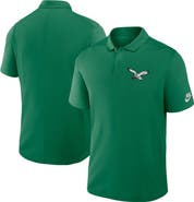 Nike Men's Nike Kelly Green Philadelphia Eagles Rewind Victory Performance Polo