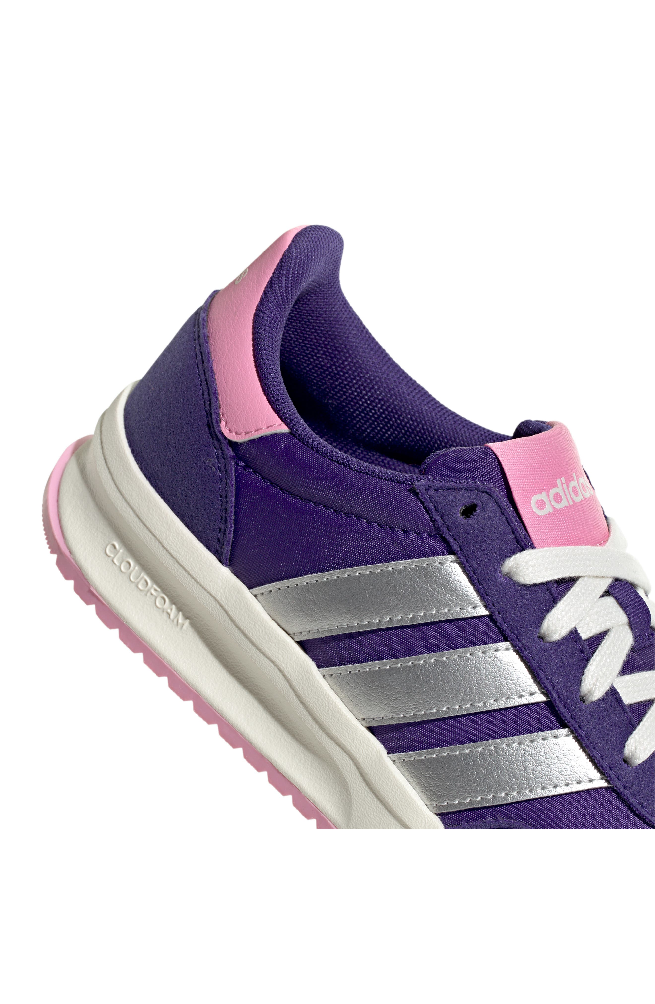 Kids' Run 70s 2.0 Running Shoe, Alternate, color, PURPLE/ SILVER/ ST TROPIC