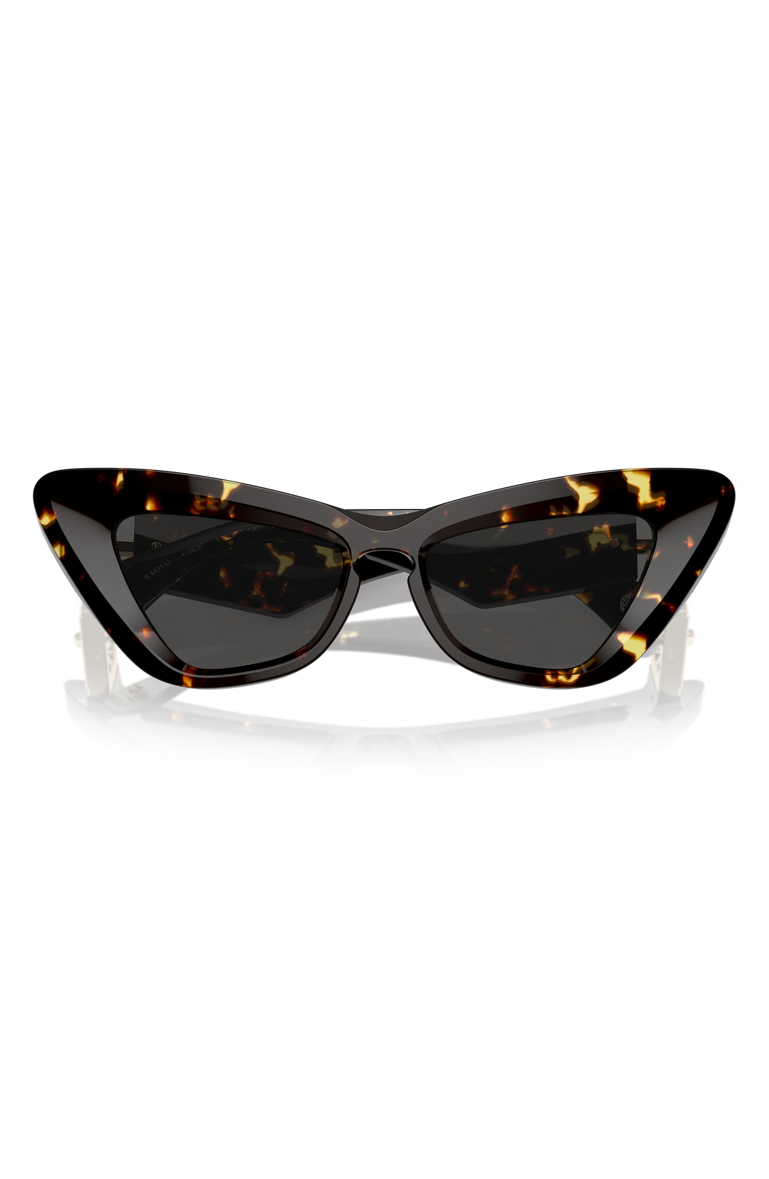 Burberry 51mm Cat Eye Sunglasses