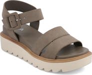MIA Jovie Ankle Strap Platform Wedge Sandal
