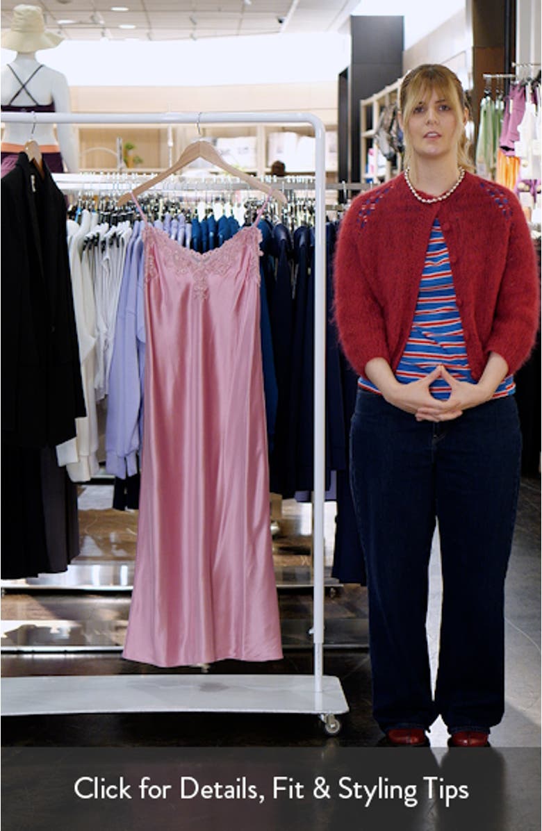 Isabeau Midi Slip Dress, sales video thumbnail