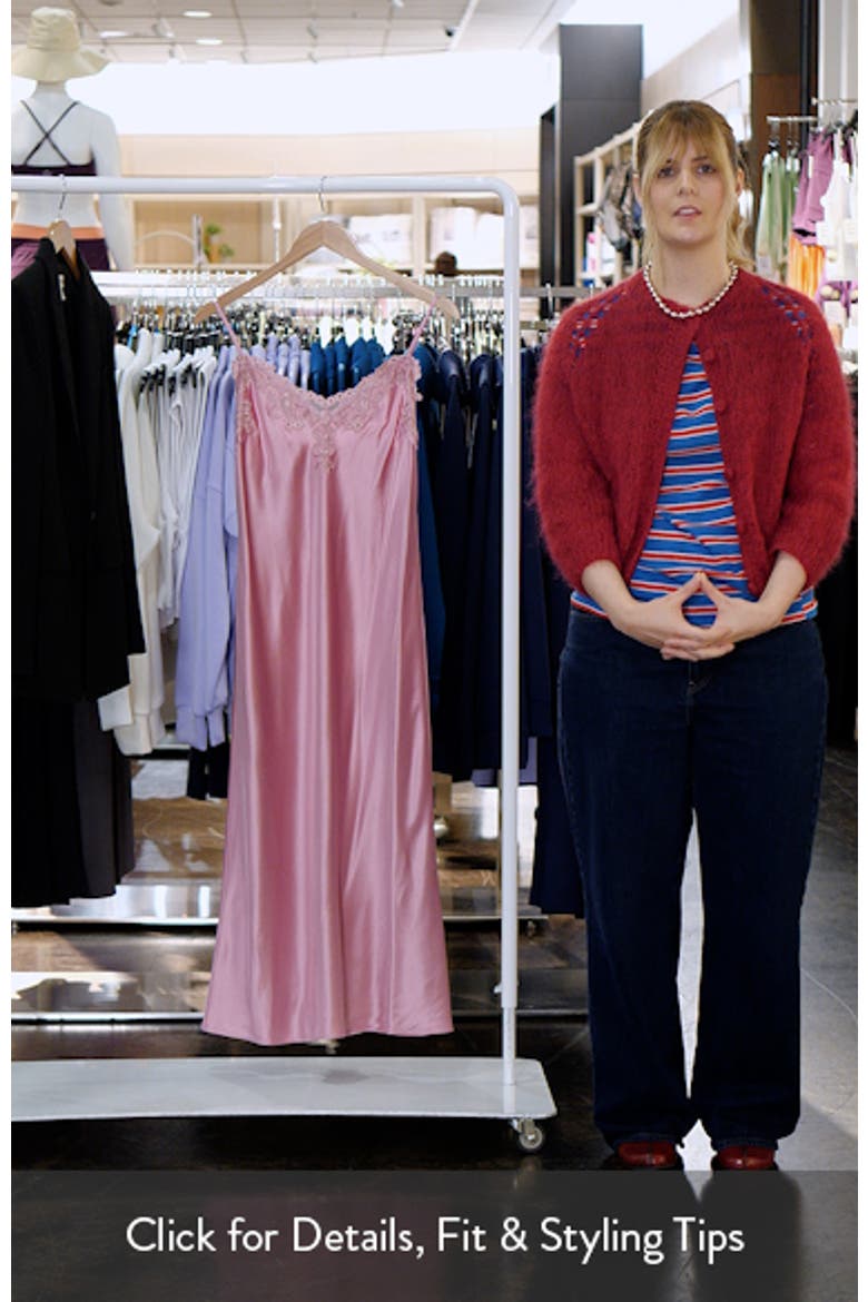 Isabeau Midi Slip Dress video