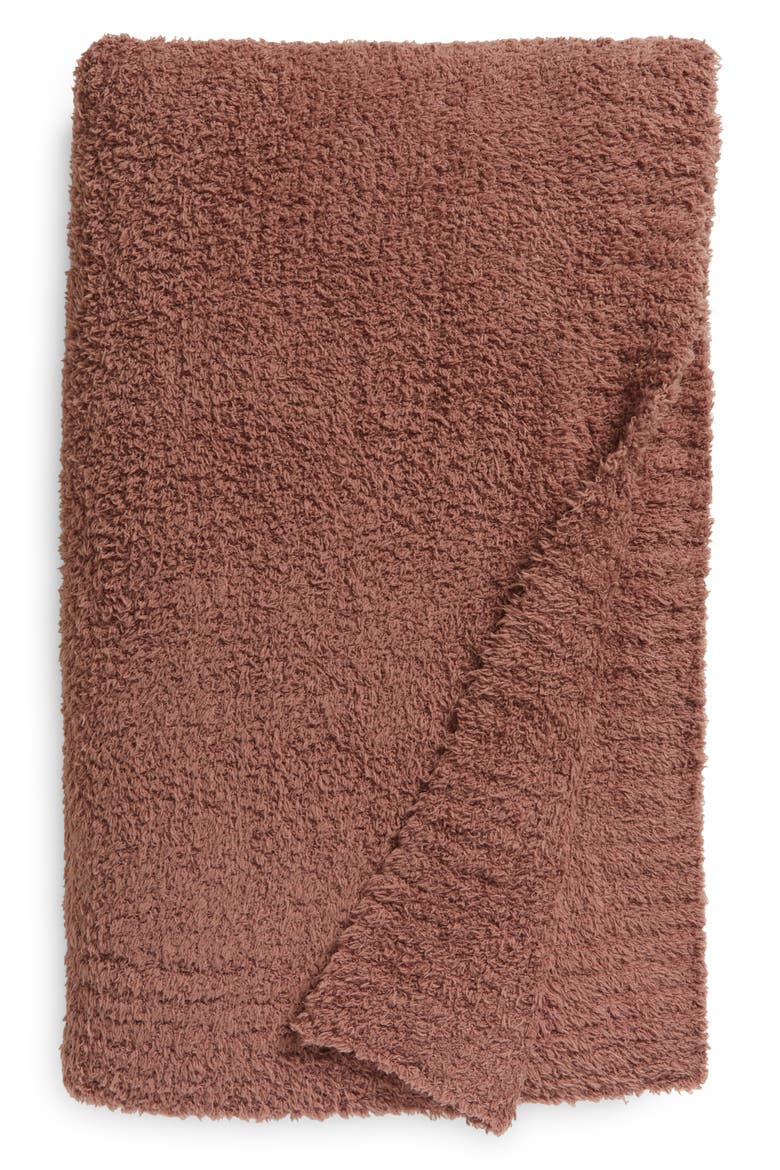 CozyChic™ Throw Blanket, Main, color, CHESTNUT