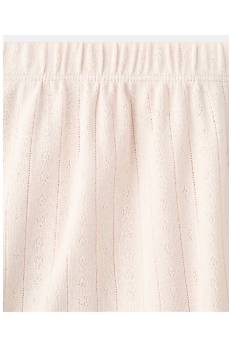 Cotton Pointelle Pajama Shorts, Alternate, color, PINK