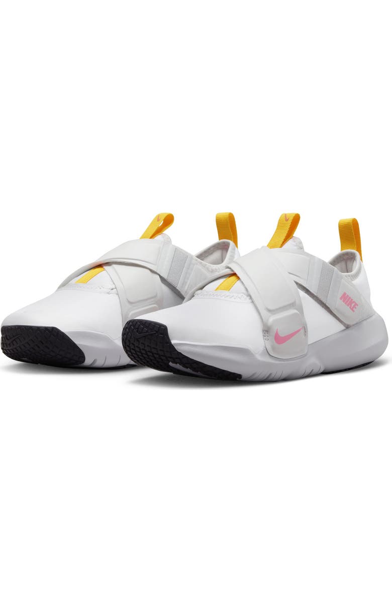 Nike Flex Advance FlyEase Sneaker, Main, color, White/ Coral/ Dust/ Gridiron