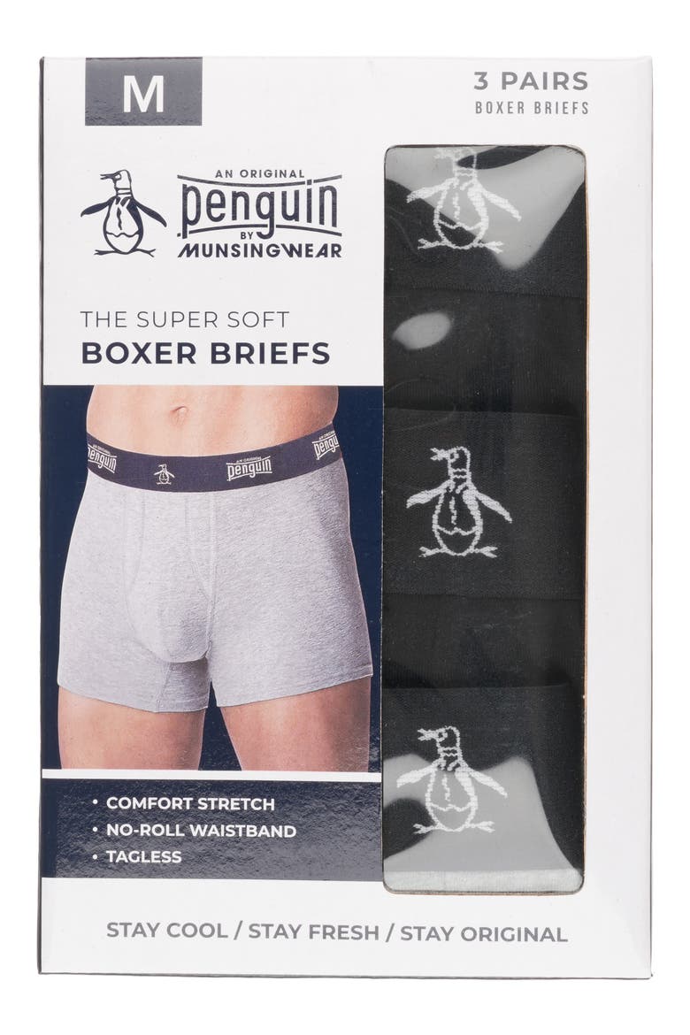 Super Soft 3-Pack Boxer Briefs, Alternate, color, GREY