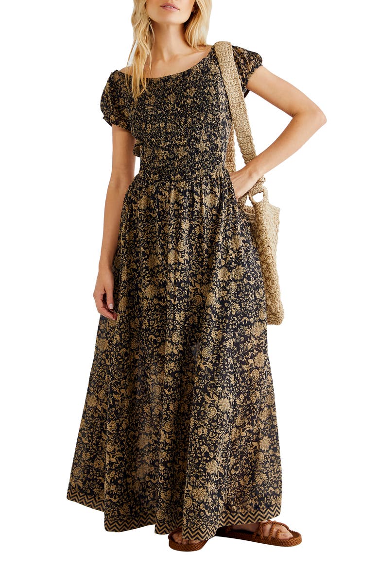 Ultraviolet Maxi Dress, Alternate, color, BLACK COMBO