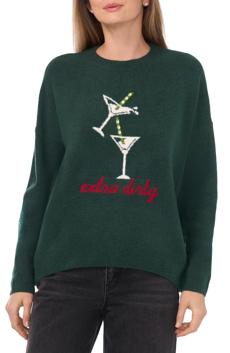 CeCe Extra Dirty Cozy Sweater, Main, color,