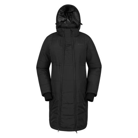 Amethyst Long Maternity Padded Jacket
