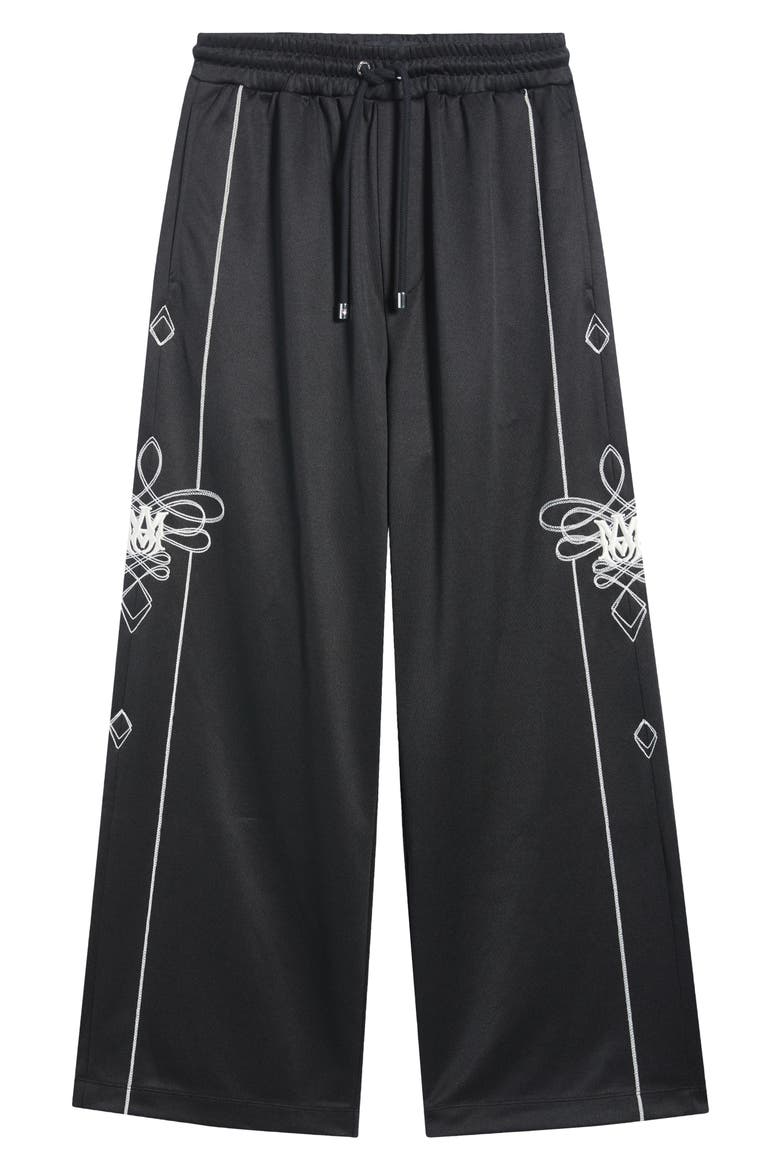 Lasso Track Pants, Main, color, BLACK