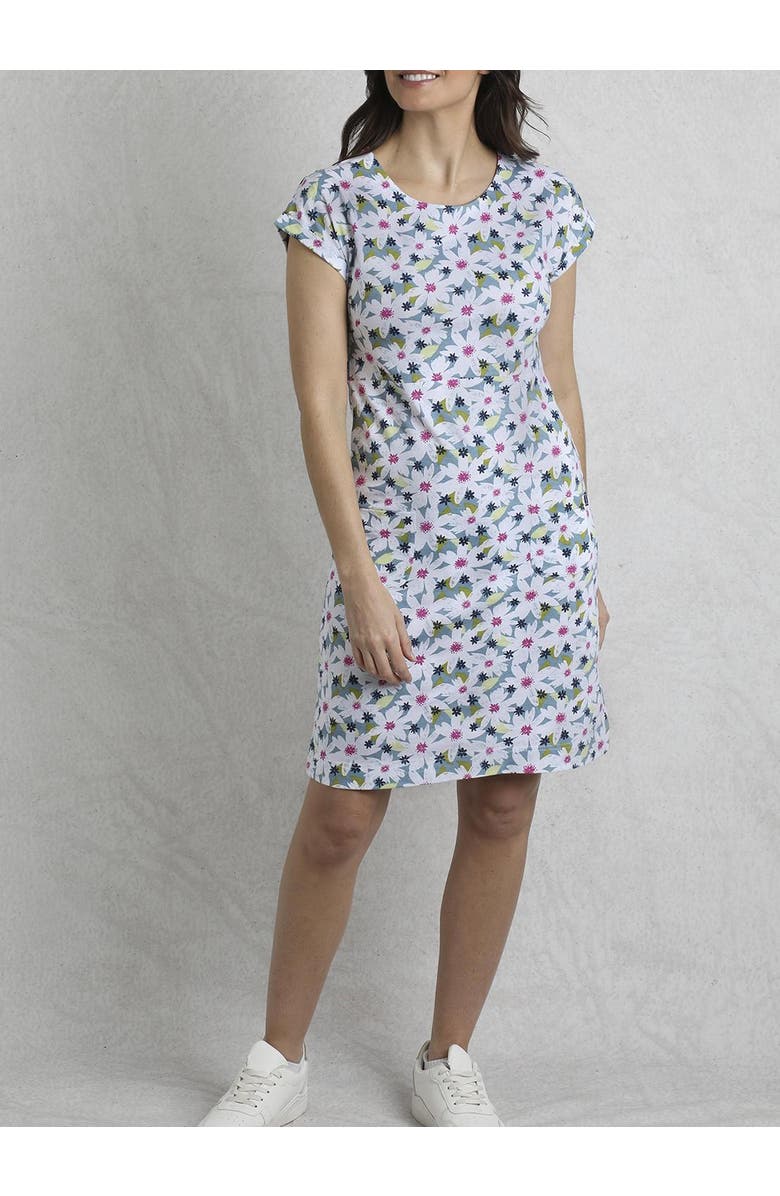 Weird Fish Tallahassee Jersey Dress, Alternate, color, Washed Blue