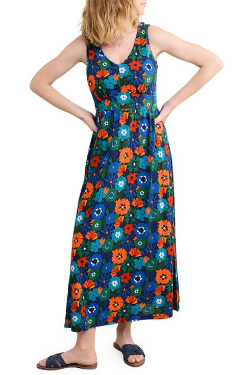 Polmanter Sleeveless Organic Cotton Jersey Maxi Dress