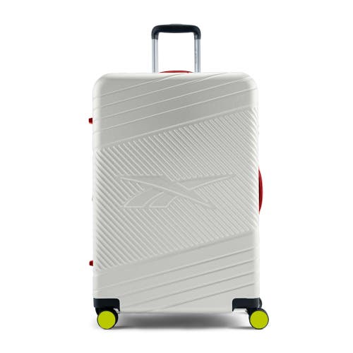 Reebok Go Collection Check-In Large Luggage in White 