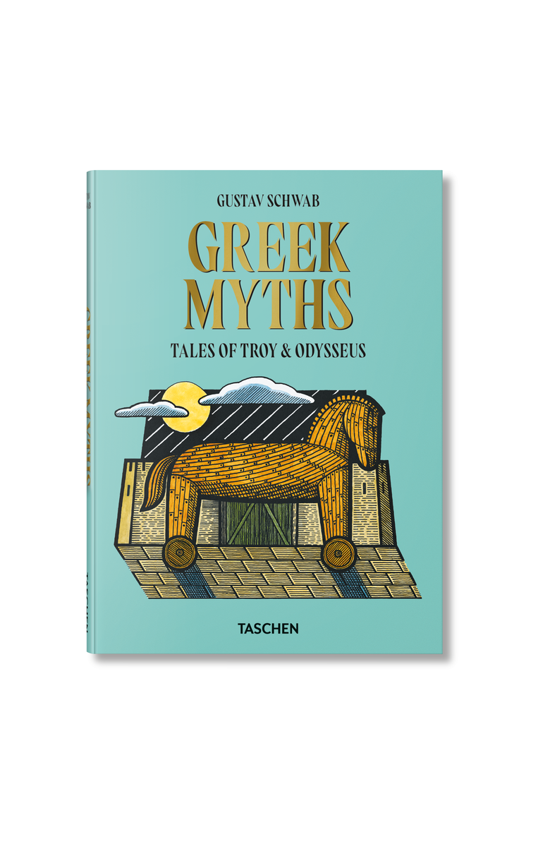 Taschen Greek Myths, Main, color, Multicolor