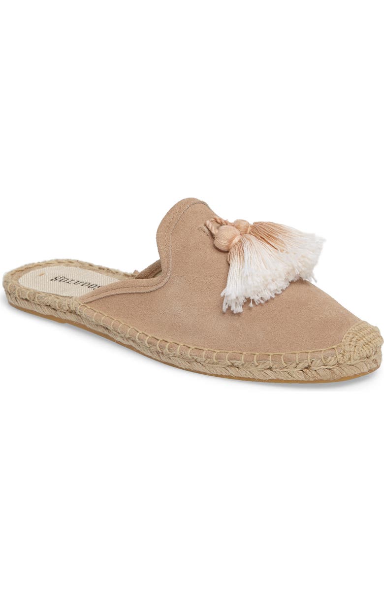 Soludos Tassel Espadrille Mule, Main, color,
