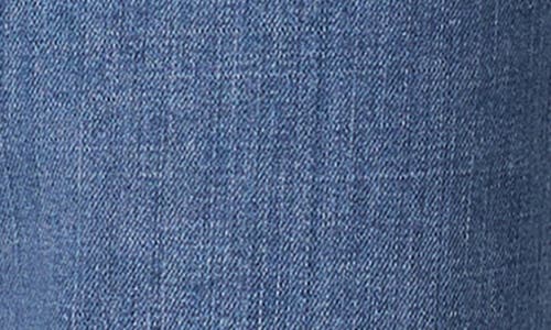 Eileen Fisher High Waist Ankle Straight Leg Jeans In Blue