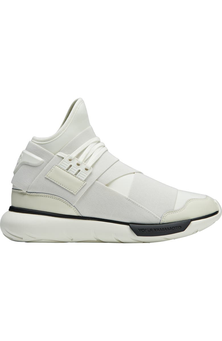 adidas Qasa Sneaker, Main, color, Off White/ Cream White/ Black