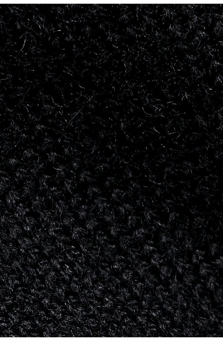 Charles Tyrwhitt Pure Merino Roll Neck Sweater, Alternate, color, Black