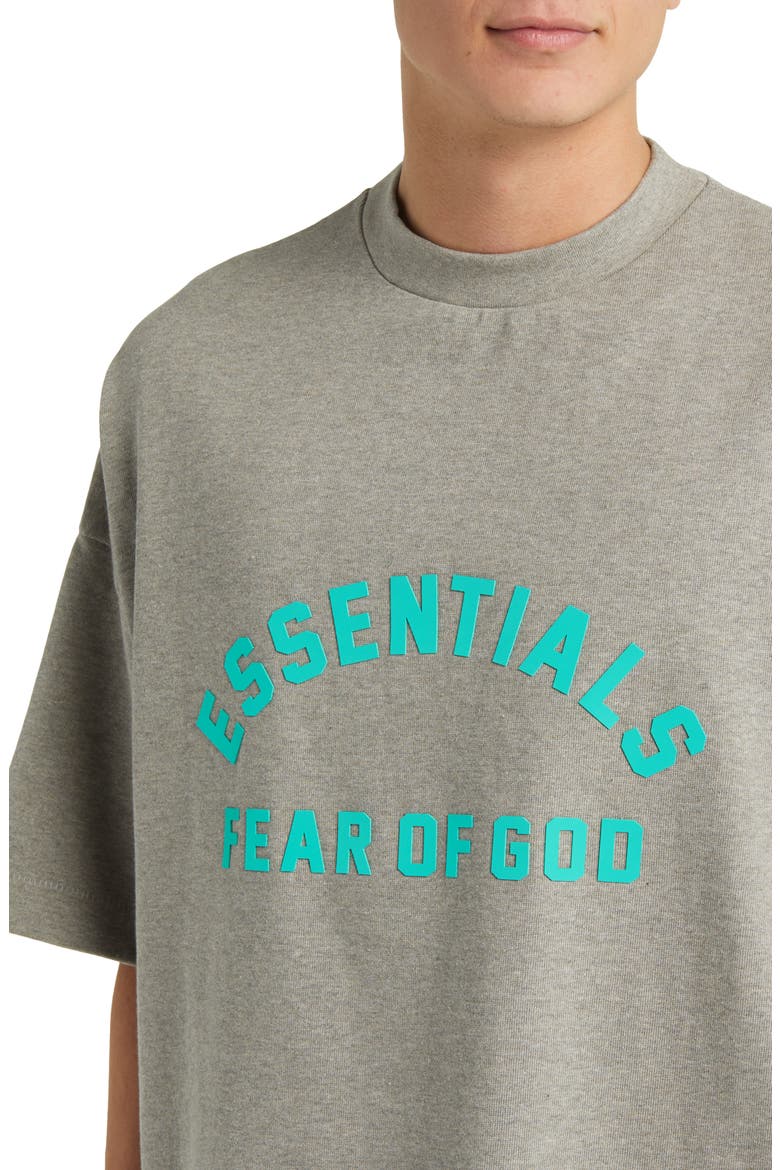 Crewneck Graphic T-Shirt, Alternate, color, DARK HEATHER OATMEAL