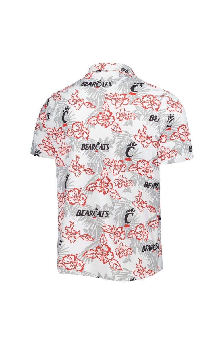 Reyn Spooner Men's Reyn Spooner White Cincinnati Bearcats Performance Polo, Alternate, color, 