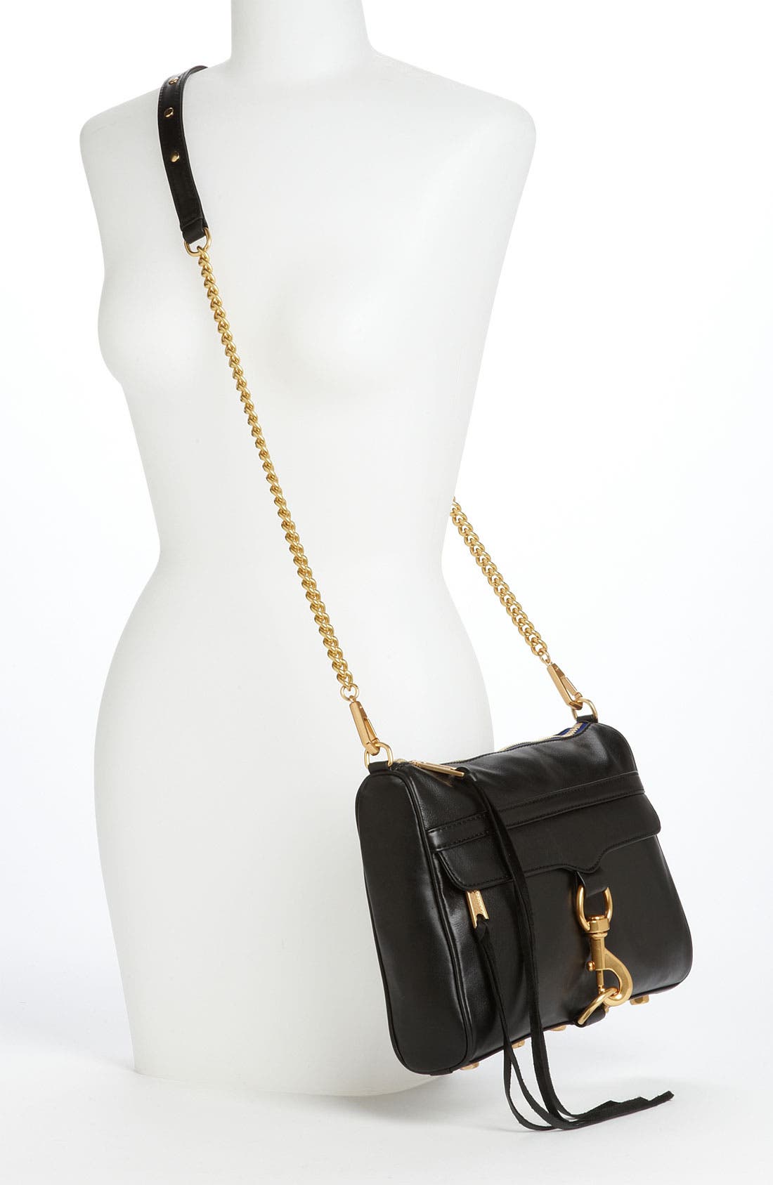 'MAC' Shoulder Bag, Alternate, color, BLACK