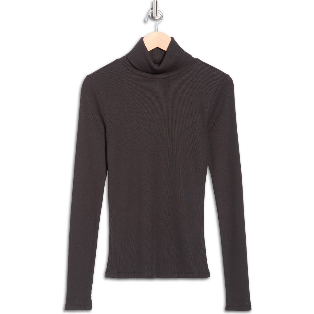 Theory Naneik Long Sleeve Turtleneck Sweater In Black