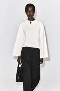 COS Brushed-Cotton Long-Sleeved T-Shirt