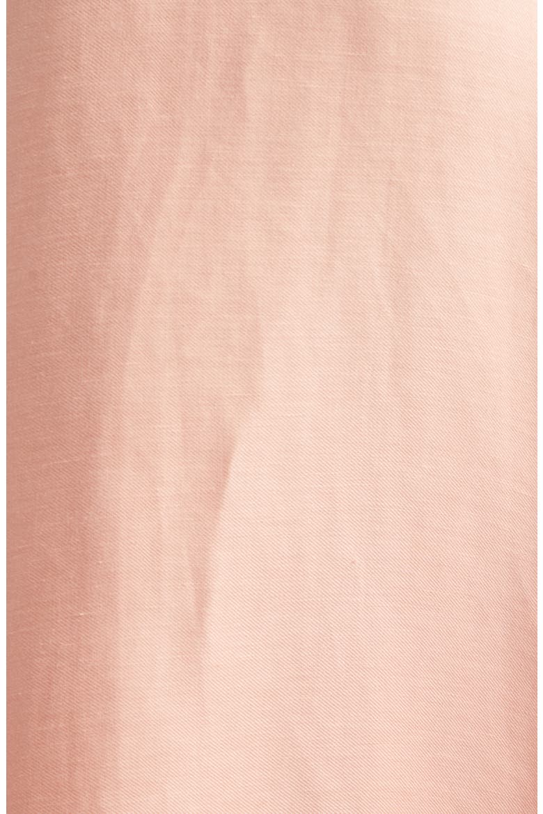 Jean Linen Blend Shirtdress, Alternate, color, SHERBERT