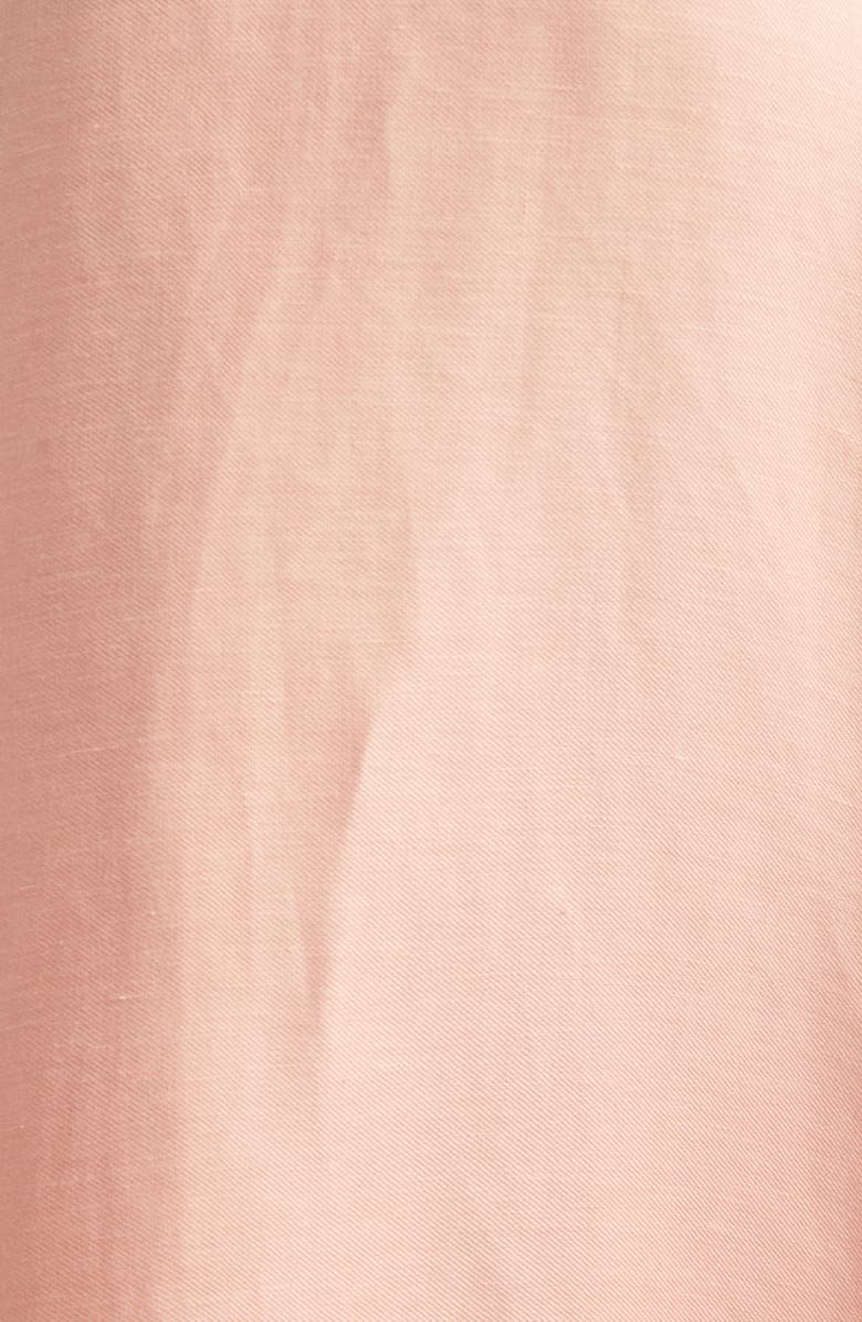 Toccin Jean Linen Blend Shirtdress, Alternate, color,