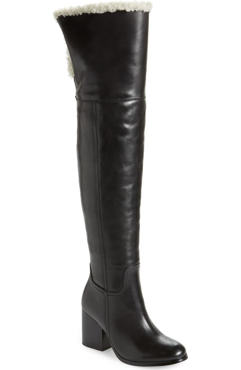 Jeffrey Campbell Woodvurn Over the Knee Boot, Main, color,