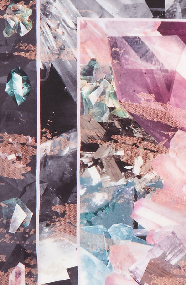 Ted Baker London Mirrored Minerals Silk Scarf, Alternate, color,