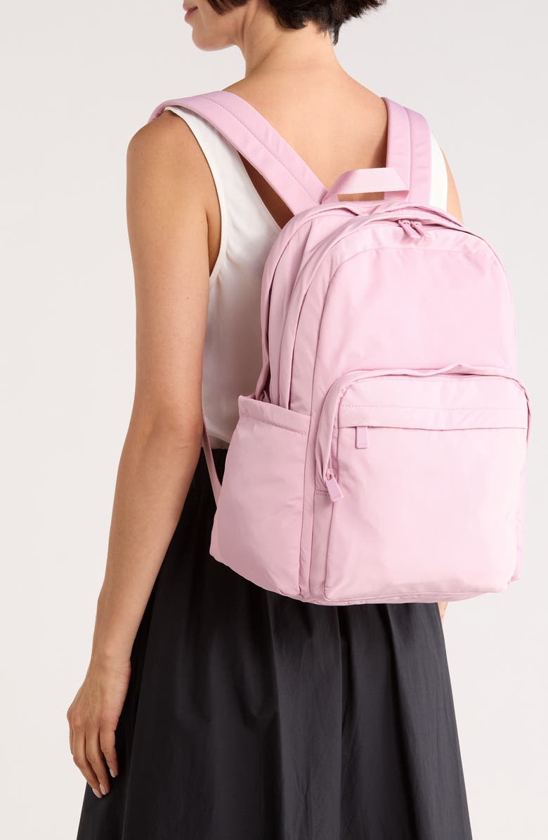 Away Large Featherlight Backpack, Alternate, color, Glacial Pink