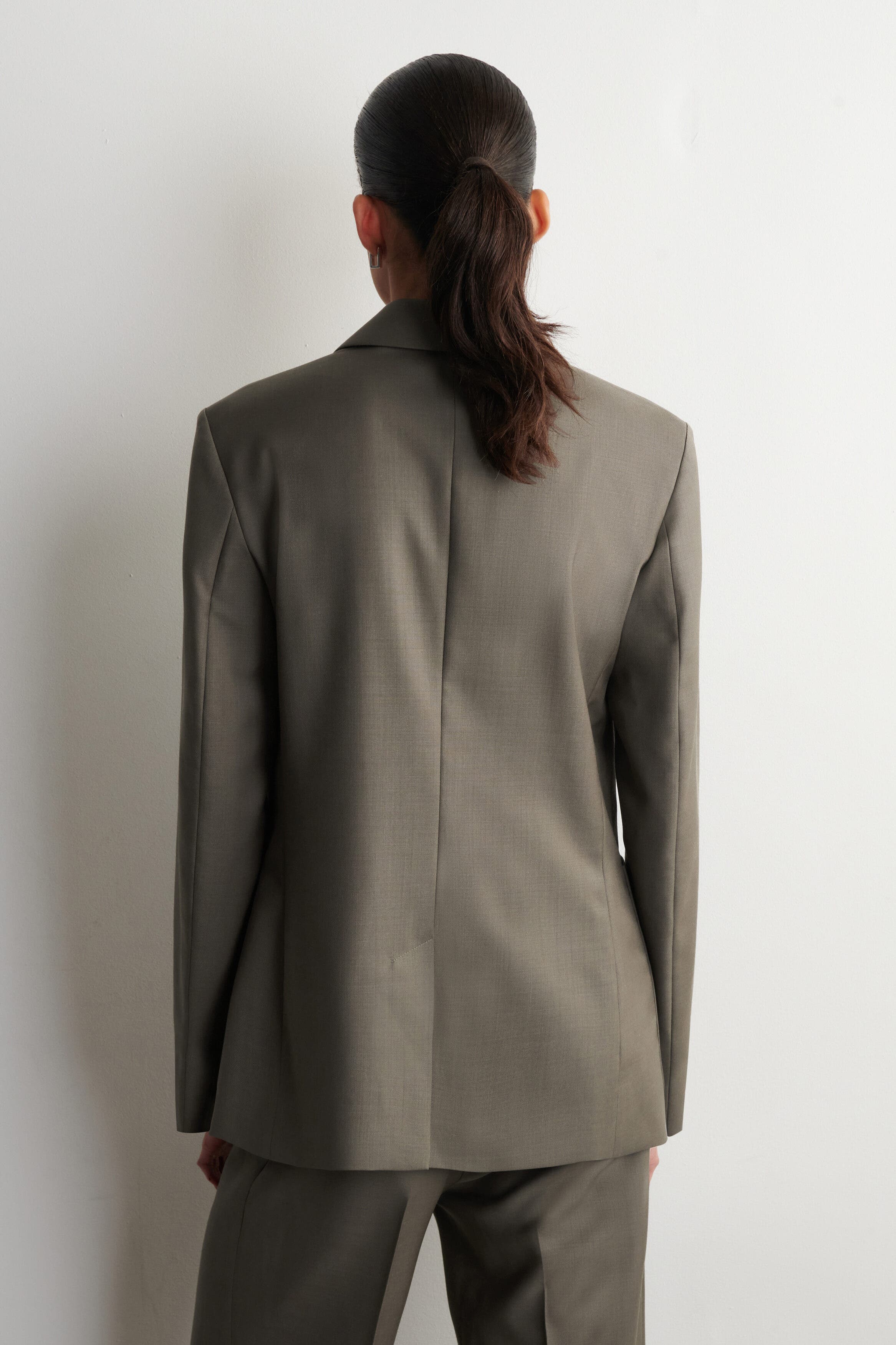 Double-Breasted Wool-Twill Blazer (Women) | Nordstrom