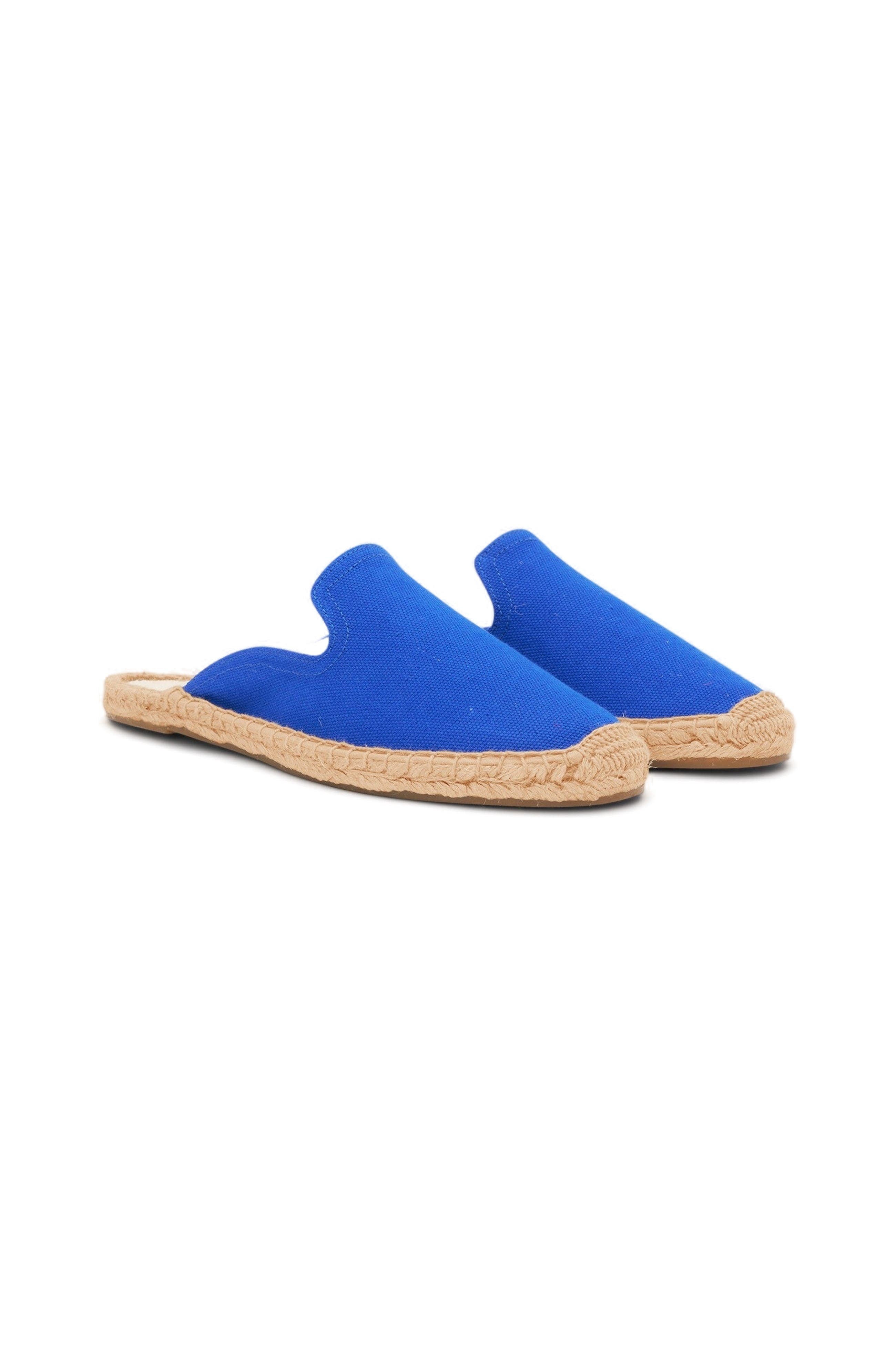 The Dali Mule Canvas Colors Espadrille, Alternate, color, French Blue