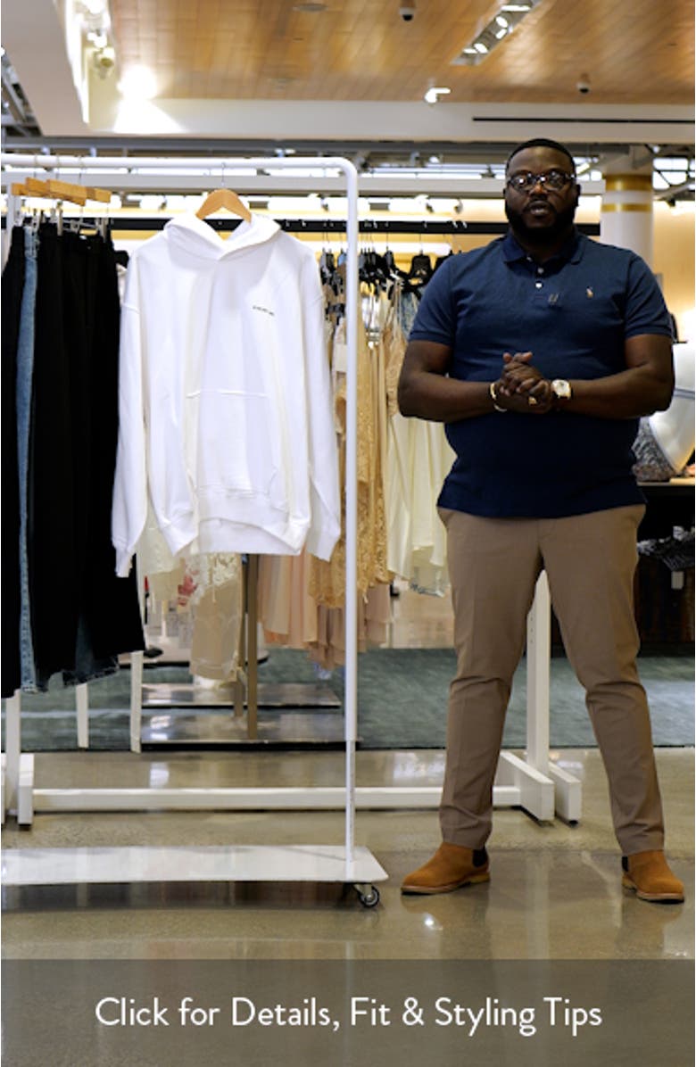 Plastic Compact Cotton Graphic Hoodie, sales video thumbnail