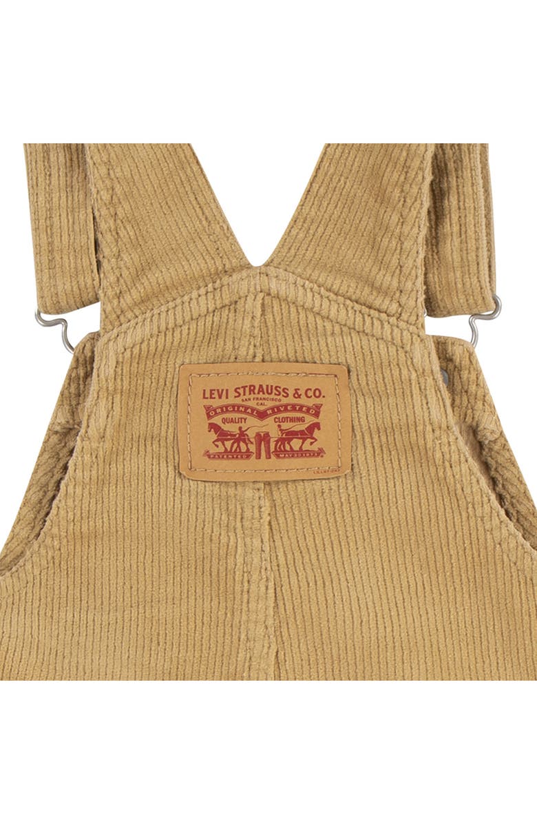 Levi's<sup>®</sup> Stretch Cotton Corduroy Overalls, Alternate, color, Lark