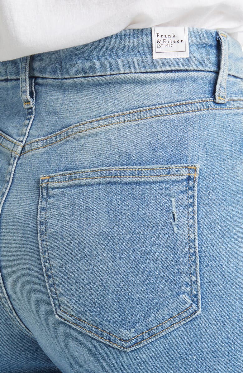 Frank & Eileen Galway Gaucho Jeans, Alternate, color, Light Wash