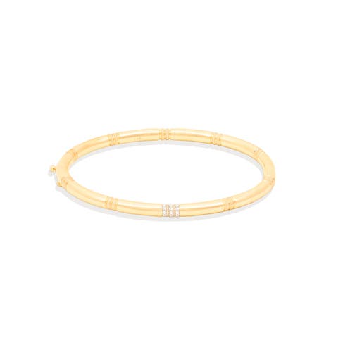 Crew Bangle Bracelet - Diamond