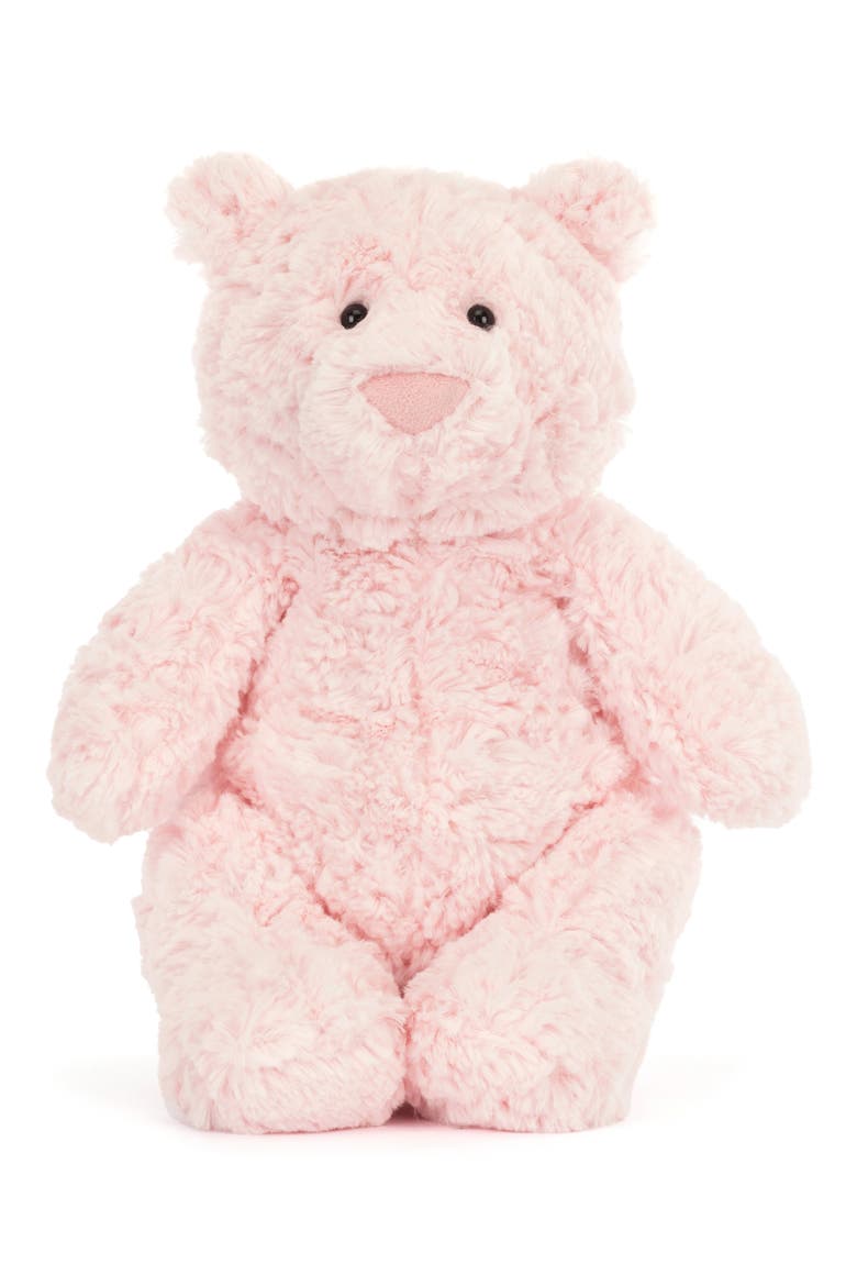 Leola Bear Stuffed Animal, Main, color, PINK