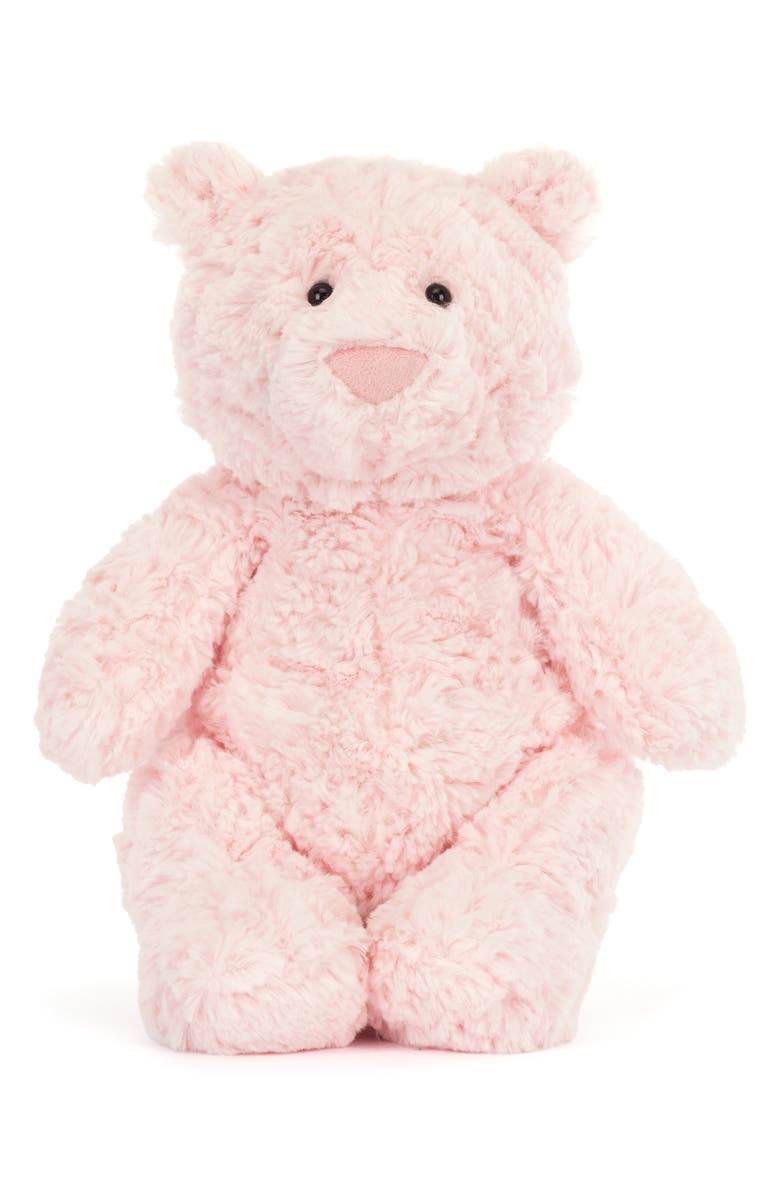 Jellycat Leola Bear Stuffed Animal, Main, color, Pink
