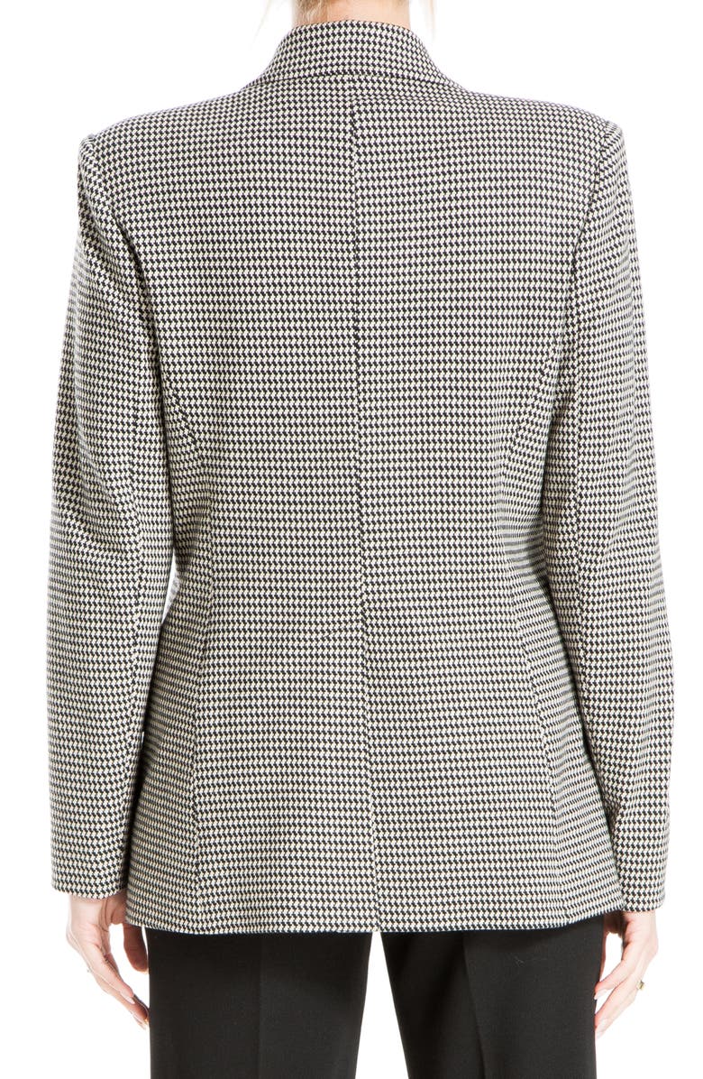 MAX STUDIO Houndstooth Knit Blazer, Alternate, color,
