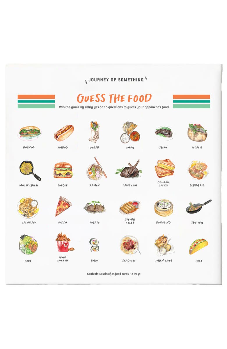 Journey of Something Guess The Food, Party Game, Ask Yes & No Questions, Main, color, 