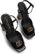 Kurt Geiger London Chelsea Platform Peep Toe Sandal