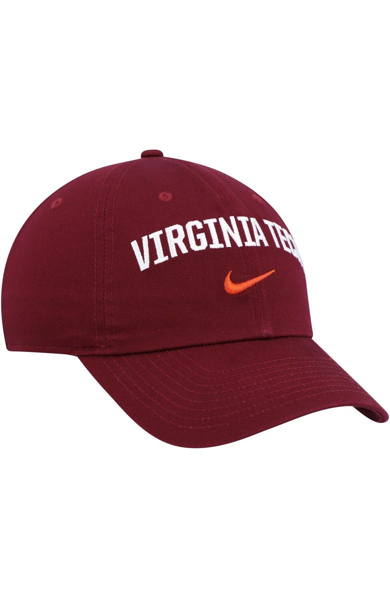 Nike Men's Nike Maroon Virginia Tech Hokies Heritage86 Arch Performance Adjustable Hat, Alternate, color, 