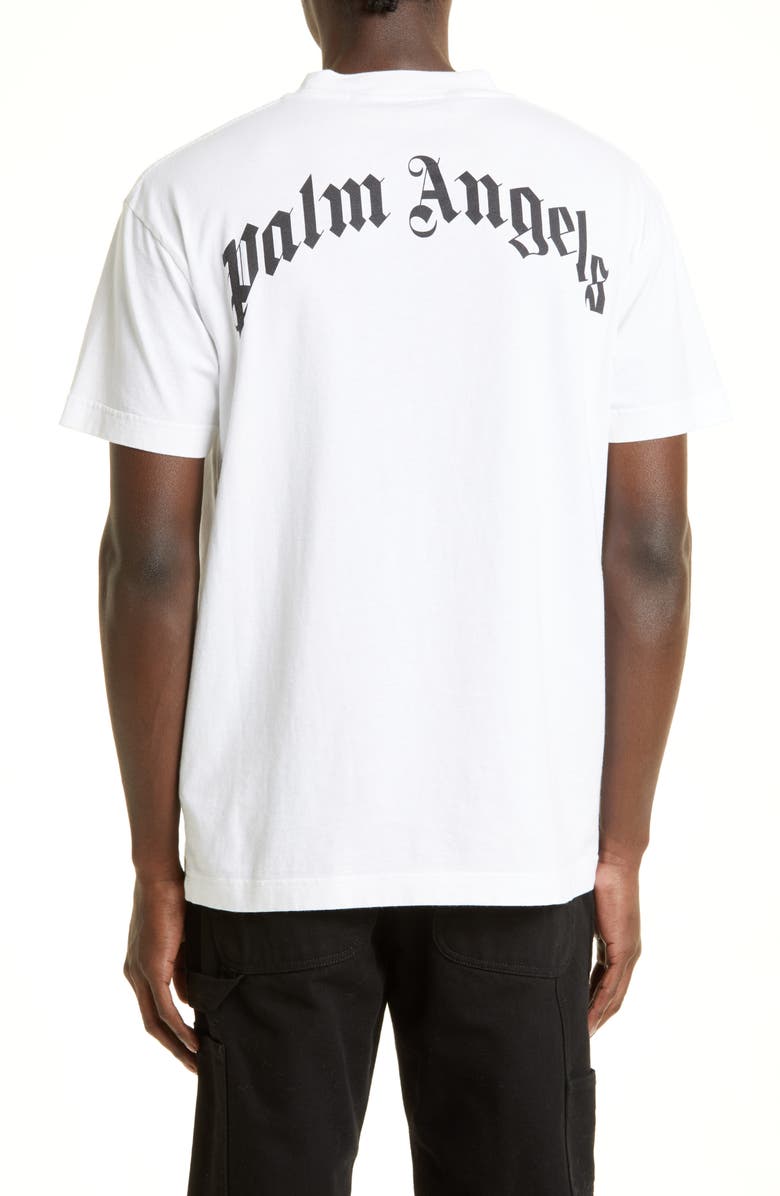 Palm Angels Headless Bear Cotton Graphic Tee, Alternate, color, 