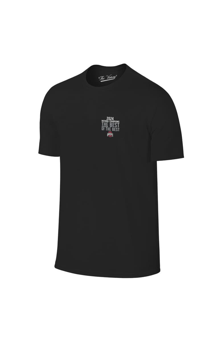 VICTORY LABEL Men's  Black Ohio State Buckeyes College Football Playoff 2024 National Champions Score T-Shirt, Alternate, color, 