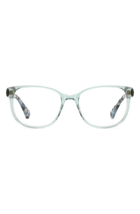 lyssa 51mm square optical glasses