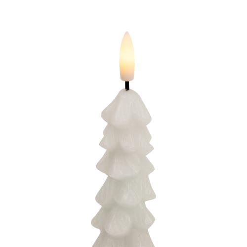 Northlight Led Flickering Flameless Wax Tapered Christmas Tree Candles In White
